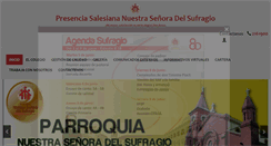 Desktop Screenshot of elsufragio.com.co